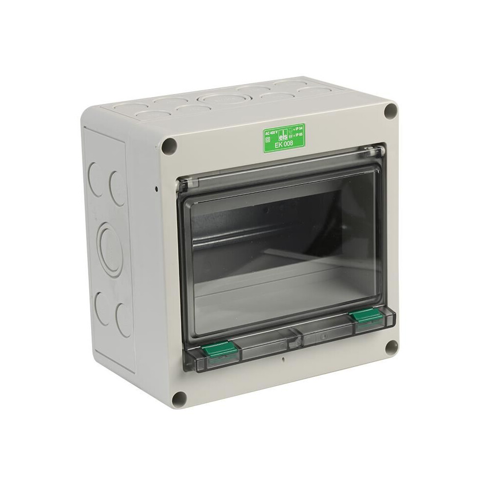 Spelsberg - Ip65 Polycarbonate Modular Enclosure With Transparent Door And Din Rail - 182X180x110mm 3561154142208