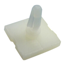 ESSENTRA COMPONENTS - Nylon PCB Supports on Base, 4.8mm Height 3.18mm PCB Hole 12.7x12.7mm Base