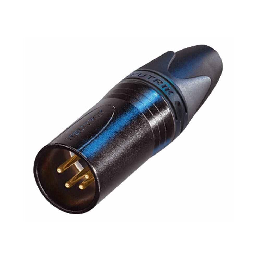 Neutrik Black - Xlr Plug, Pole, Size 4