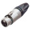 NEUTRIK - XLR Plug, 4 Pole, Black 1