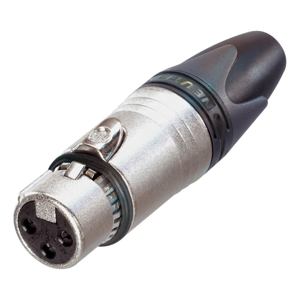 Neutrik Black - Xlr Plug, Pole, Size 4