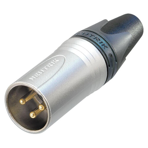 NEUTRIK - XLR Plug, 3 Pole, Heat Resist
