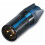 NEUTRIK - XLR Plug, 3 Pole, Black / Gold 1