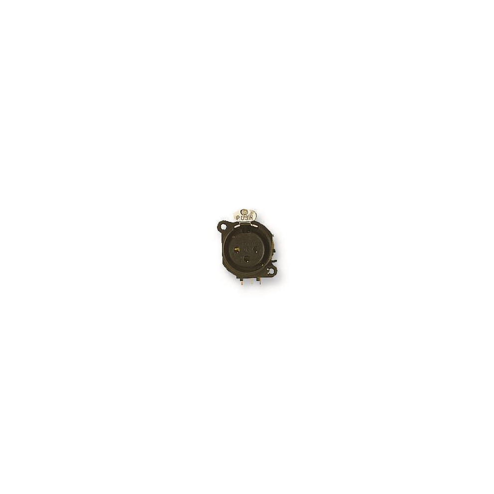 Neutrik - Xlr Panel Socket, Horizontal, Pcb 3341824112089