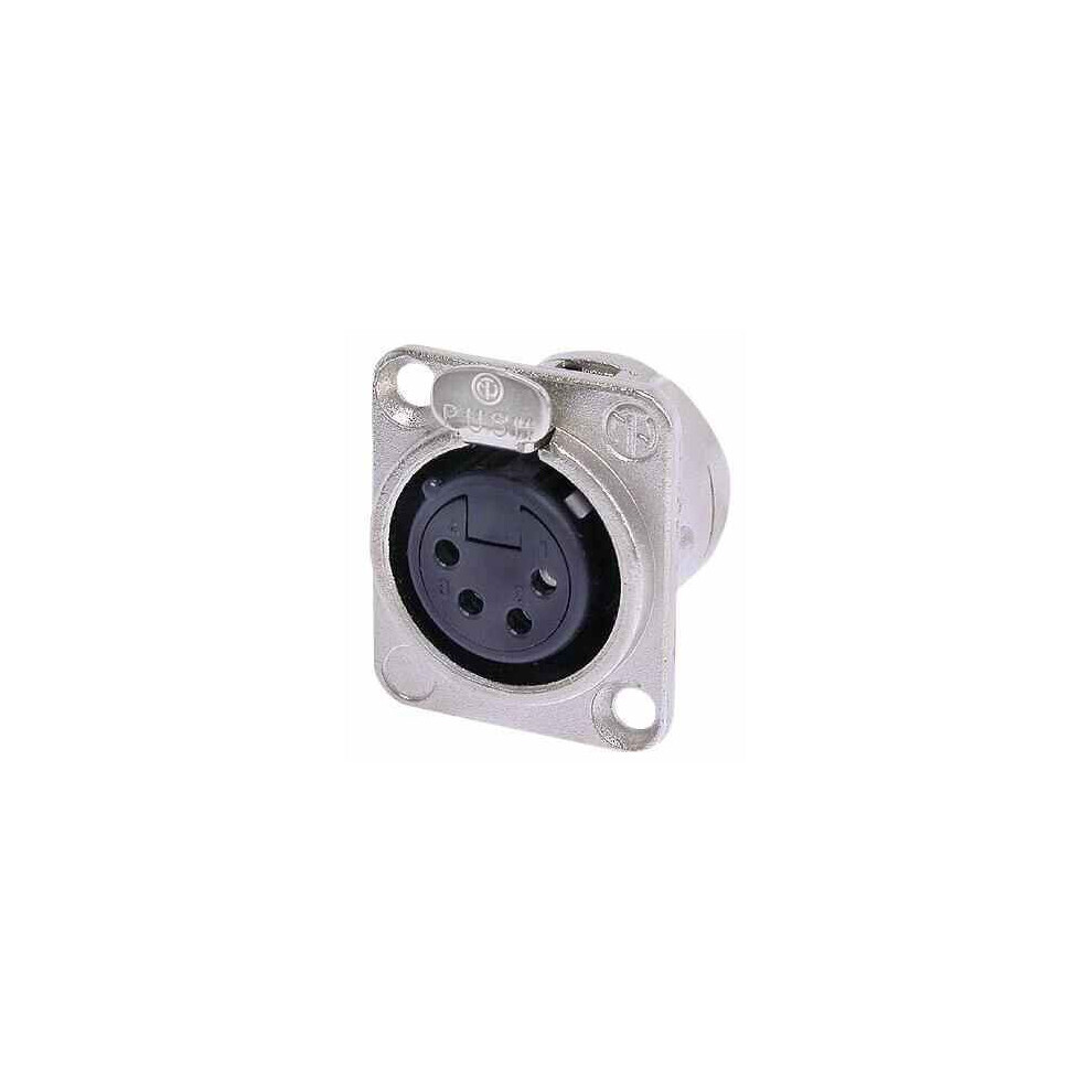 Neutrik - Neutrik Xlr Panel Socket 4 Way 4026397534207