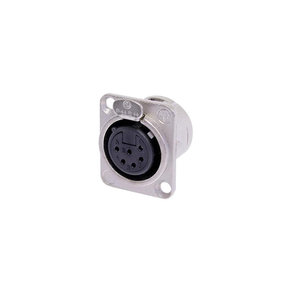Neutrik - Neutrik Xlr Panel Socket 6 Way 3561044152614