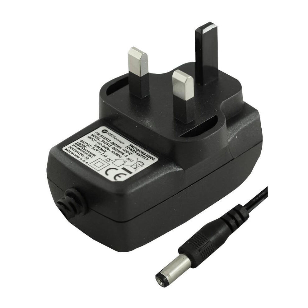 Ideal Power - 5V, 2.1A, 12W, Plug In Power Supply (Level Vi), 2.1Mm Plug 3561224112179