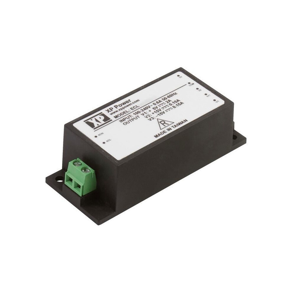 Xp Power - 5V, 3A, 15W, Enclosed Power Supply, Screw Terminals 3561224122734