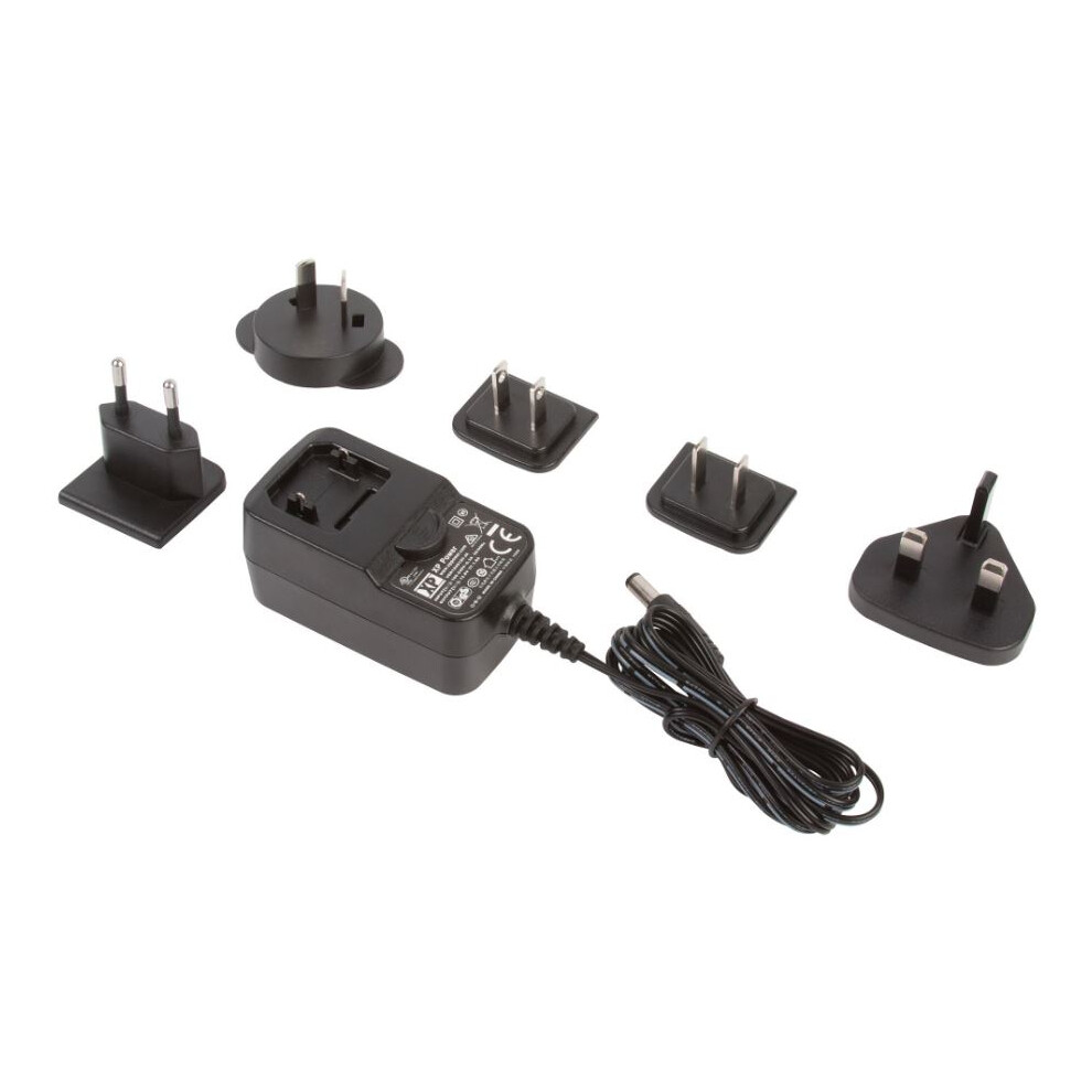 Xp Power - 5V, 2.1A, 12W, International Plug In Power Supply (Level Vi), 2.1Mm Plug 3561224132290