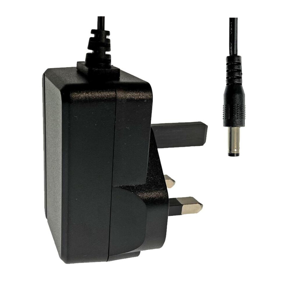Tiger Power Supplies - 12V, 1A, 12W, Plug In Power Supply (Level Vi), 2.1Mm Plug 3561224142633