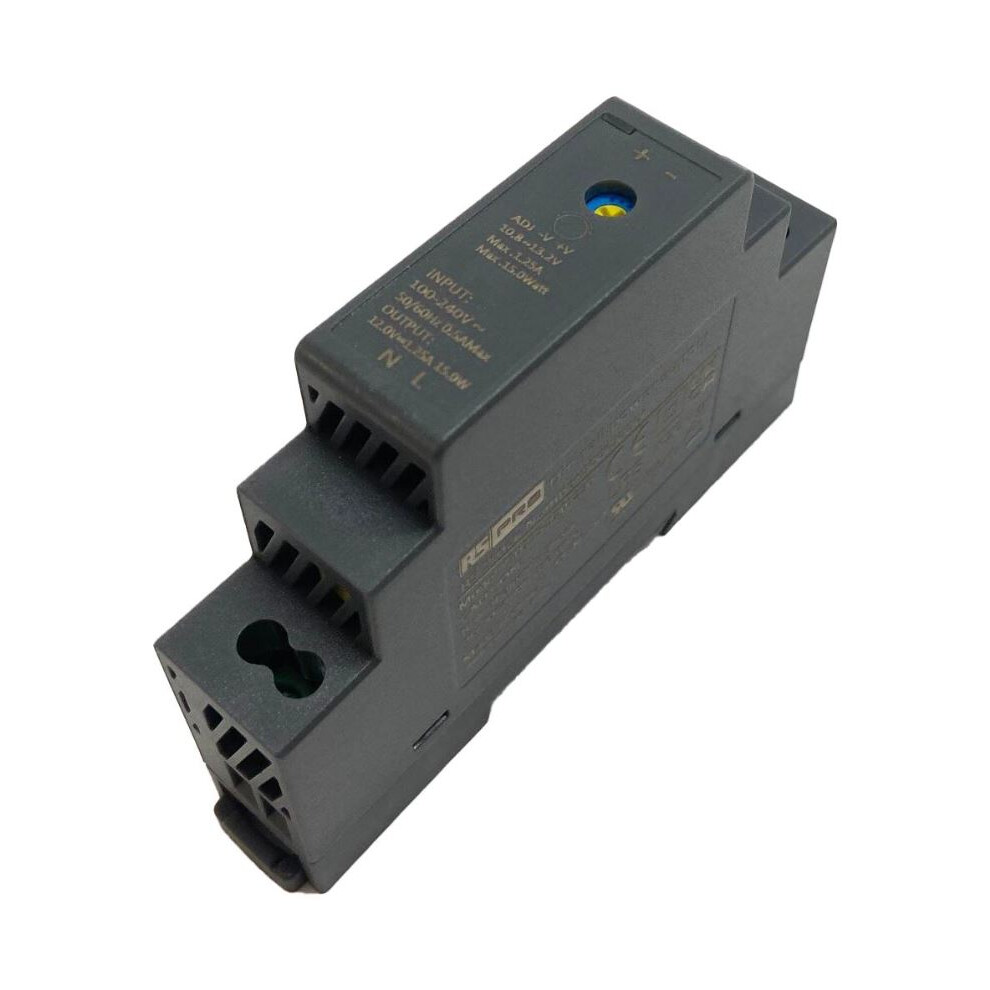 Ideal Power - Ac/Dc Din Rail Power Supply, 12W, 5V, 2.4A 3561224152120