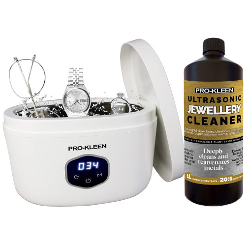 Pro-Kleen Pro-Kleen Ultrasonic Jewellery Cleaner & Cleaning Solution