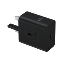 Samsung 45W USB C Mains Charger with 5 Amp Type C Cable Black UK Plug