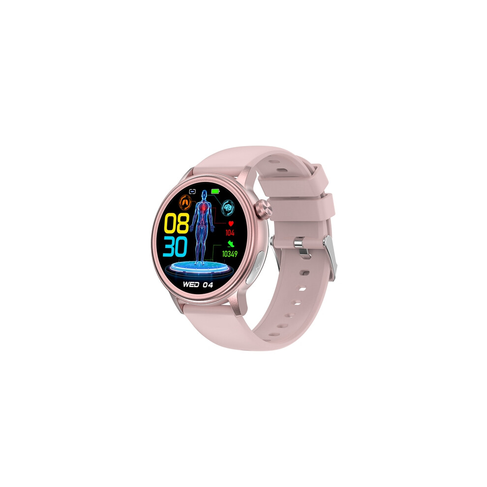 (Pink) Smart Watch Men Blood Glucose Lipid And Uric Acid Ecg Tracker Bluetooth Call Smartwatch Pink,Not,Specified 4069184454517