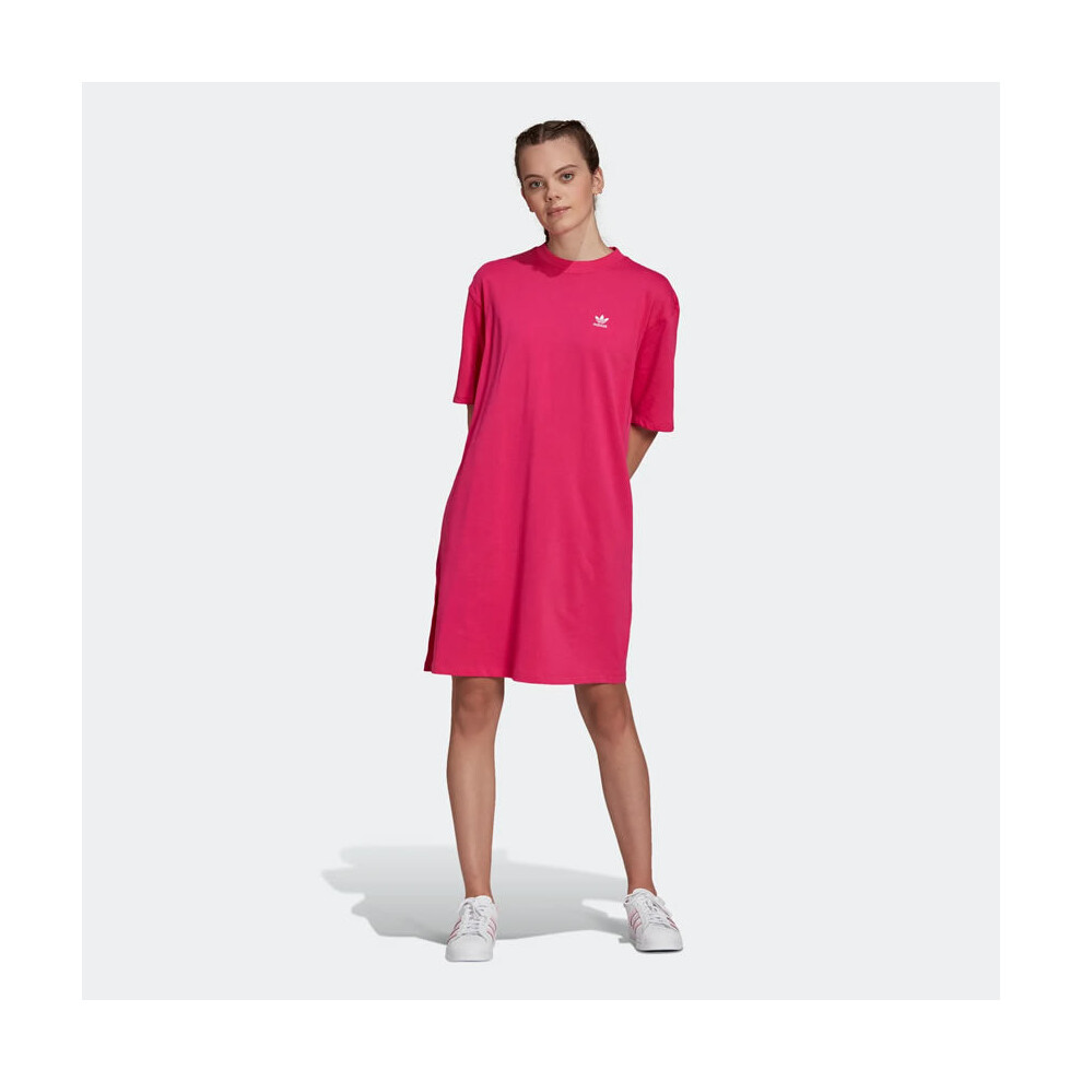 (4) Adidas Women's adicolor Trefoil Tee Dress