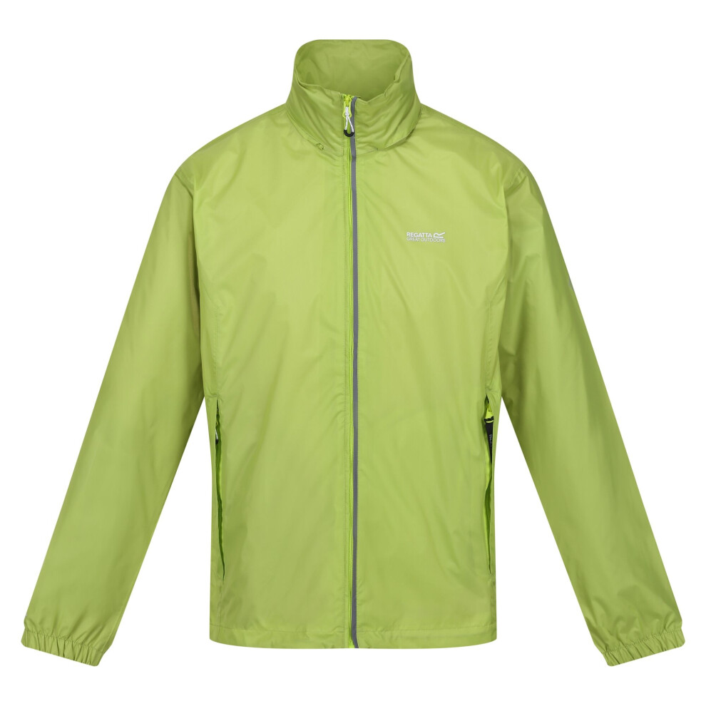 (S, Green Algae) Regatta Mens Lyle IV Waterproof Hooded Jacket