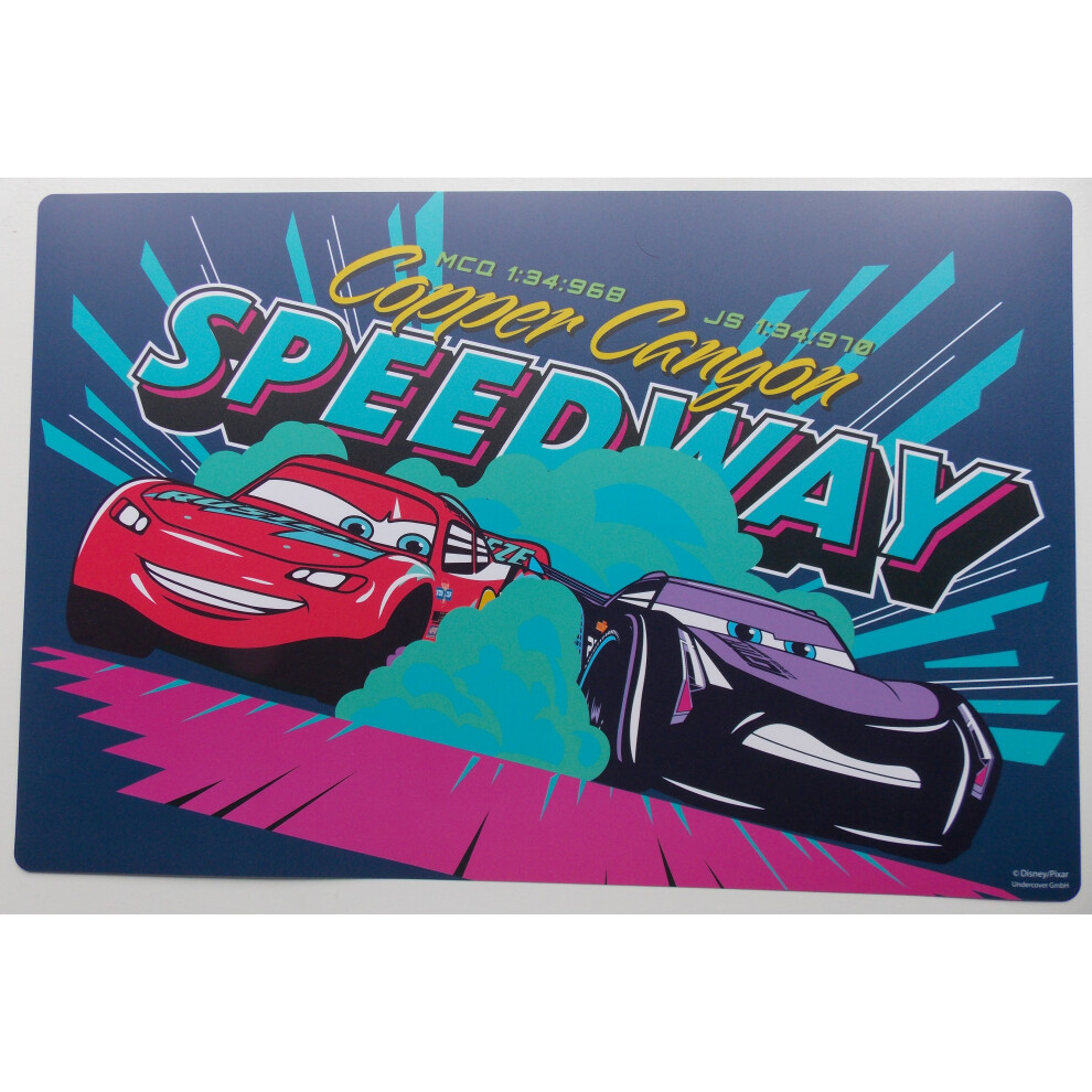 Disney Cars Lightning McQueen Placemat 43 x 28 cm Kids Table Mat