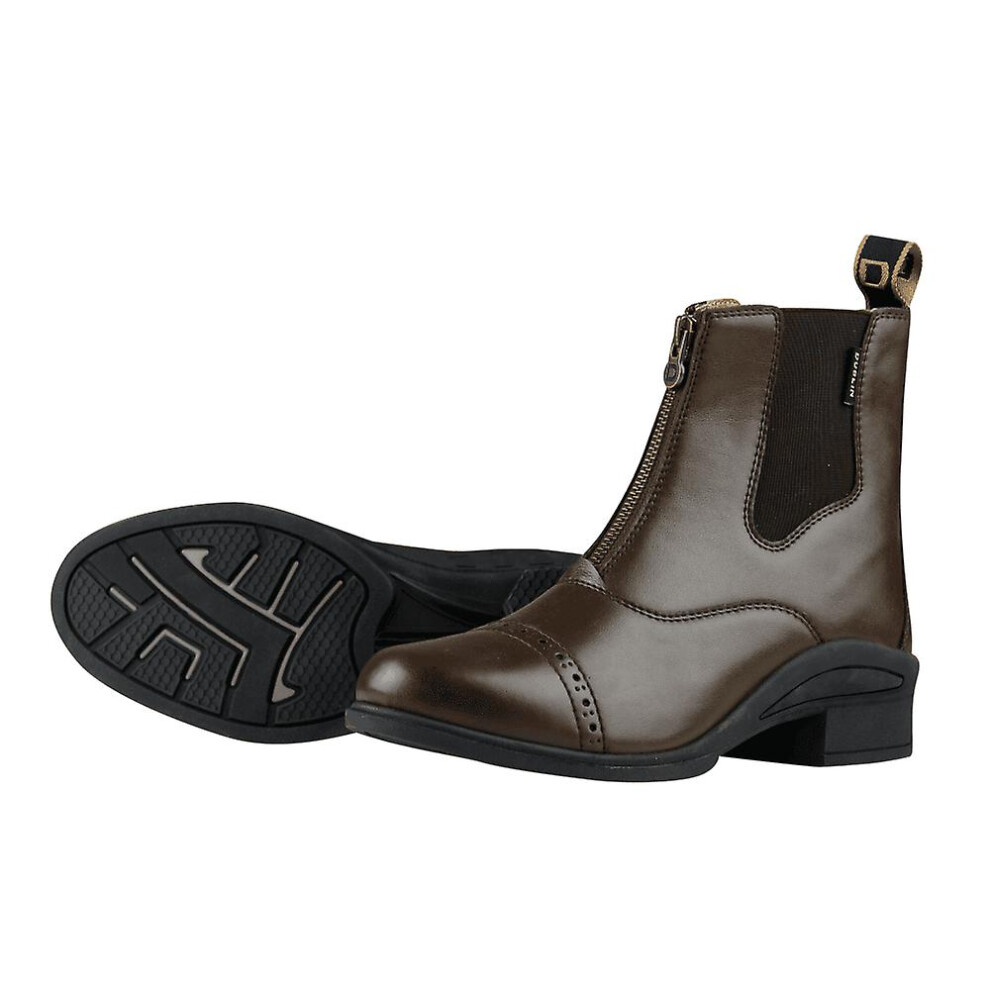 (5 UK, Brown) Dublin Womens/Ladies Altitude Short Riding Boots