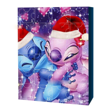 (Style A) Stitch Christmas Figure 24 Days Countdown Advent Calendar Kids Toys Xmas Gift