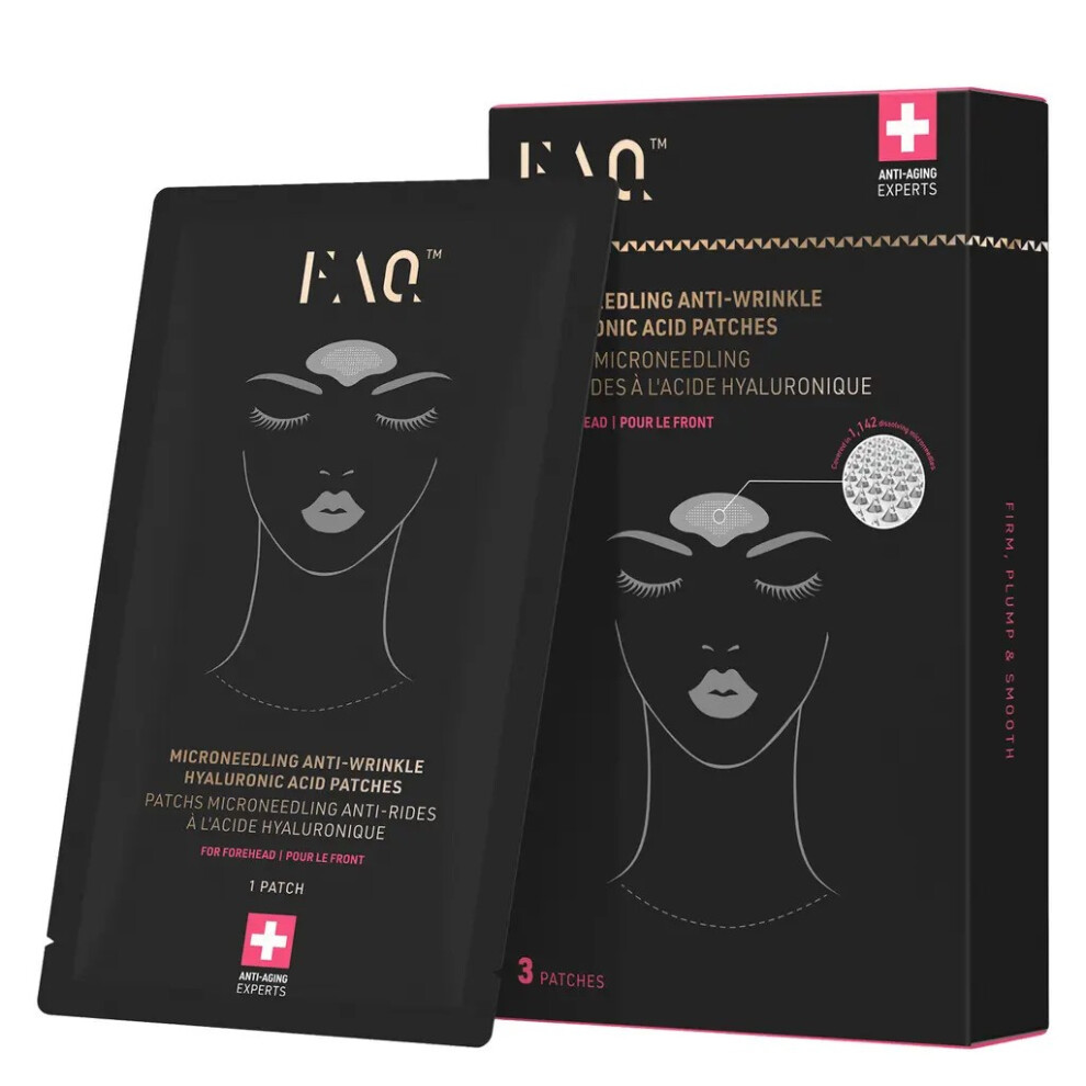 Foreo Faq Microneedling Anti Wrinkle Patches For Forehead