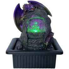 Crystal Guardian Water Feature Beautifully Crafted With LED Lights