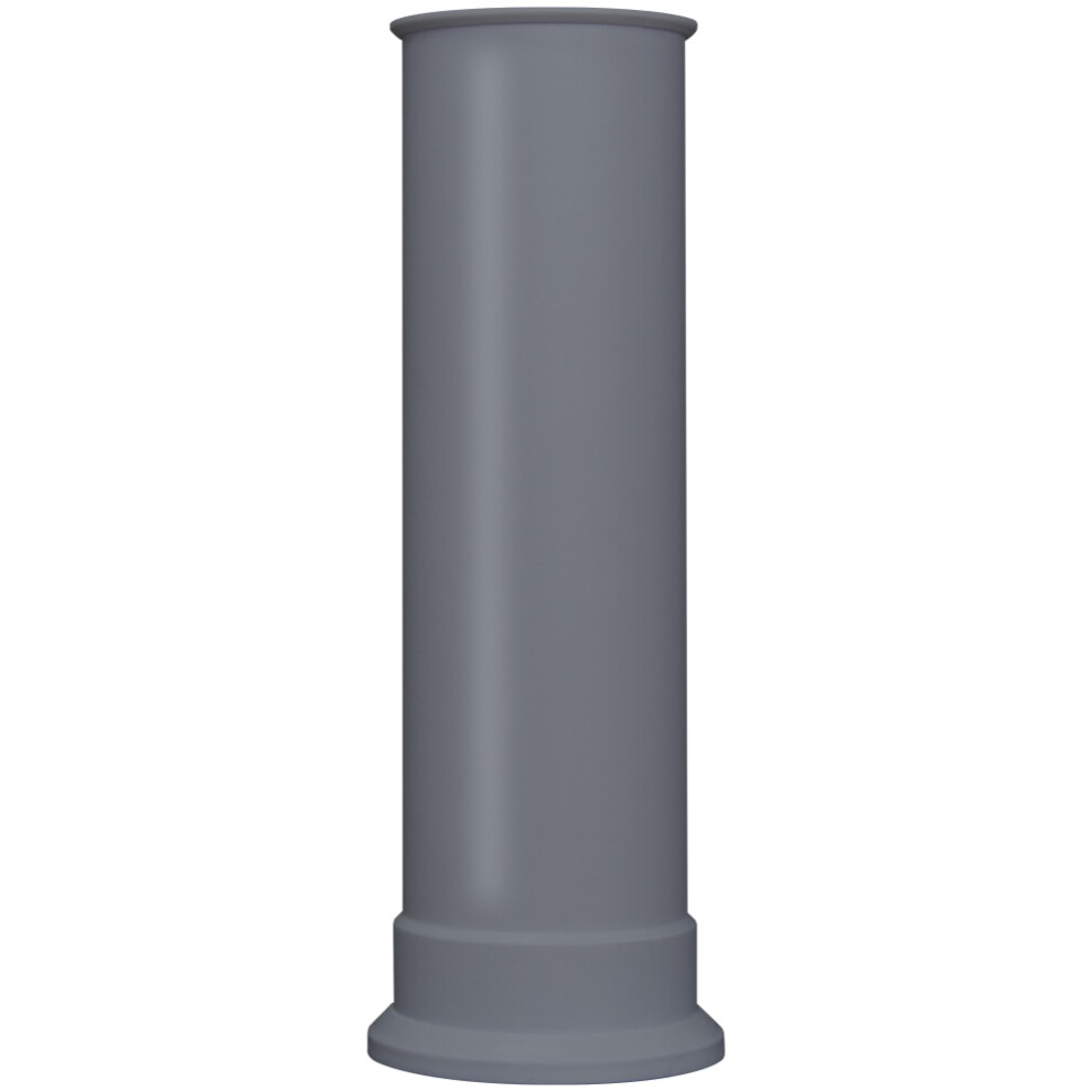 Adam Straight Electric Stove Pipe in Grey