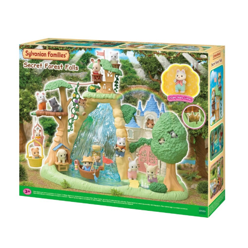 Sylvanian Families Sylvanian Families Secret Forest Falls Playset With Figure 1