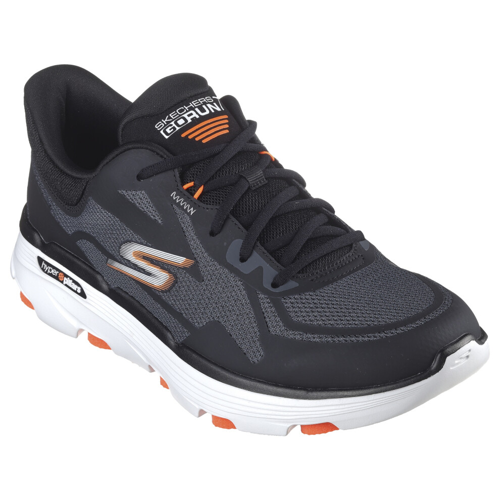 Skechers Go Run 7.0 Mens Shoe | Black/White | Alll Sizes