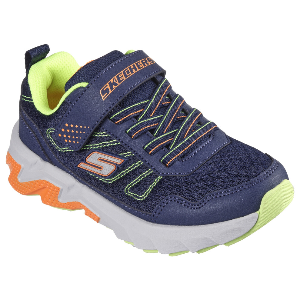 Skechers Elite Sport Meteor Light Kids Shoe | Navy | All Sizes