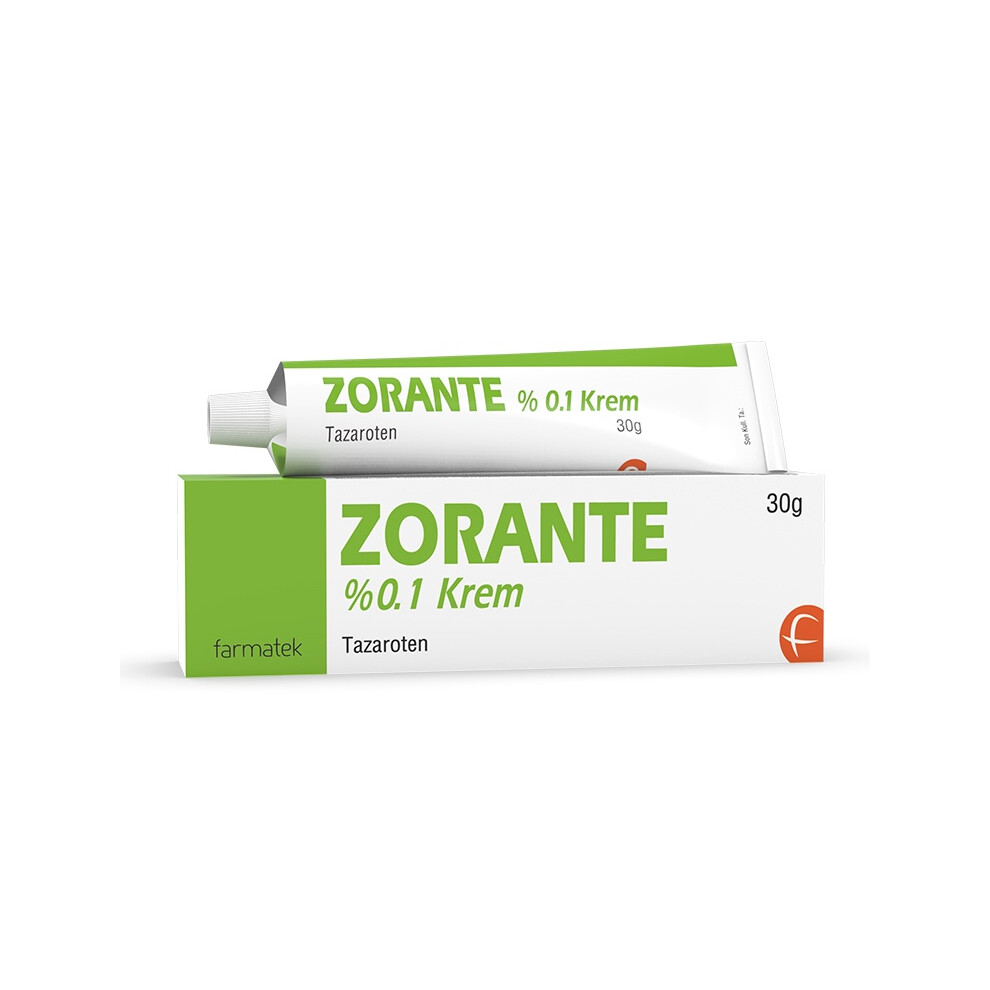 Zorante Tazaroten Cream 0.1% 30g