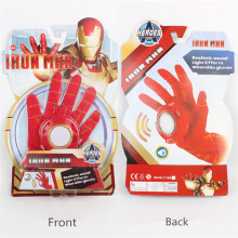 (style 8) The Avengers Iron Man Figurines Toy LED Light Sound Ironman Shield Sword Mask
