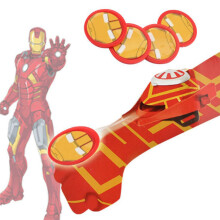 (style 2) The Avengers Iron Man Figurines Toy LED Light Sound Ironman Shield Sword Mask