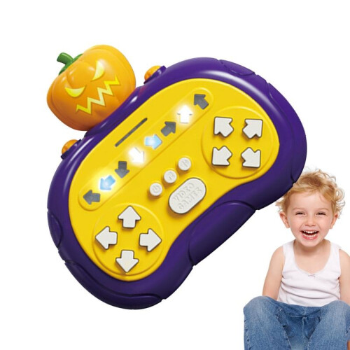 (Red) Quick Push Fast Push Interactive Game Creative Pop Game Light Up Fidget Toy Quick Pop Relief Game Fast Push Game for Kids 2