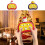 (Red) Quick Push Fast Push Interactive Game Creative Pop Game Light Up Fidget Toy Quick Pop Relief Game Fast Push Game for Kids 9