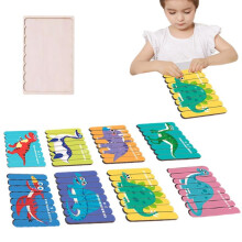(B) Educational Puzzles For Kids Animal Color Matching Puzzle Preschool Puzzles Learning Activities For Kids Ages 4-6 Early