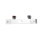 AICA Modern Square Chrome Exposed Thermostatic Mixer Shower Head Handheld 4