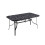Living And Home Marble Pattern Tempered Glass Garden Coffee Table w Parasol Hole 120*80cm 3