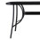 Living And Home Marble Pattern Tempered Glass Garden Coffee Table w Parasol Hole 120*80cm 5