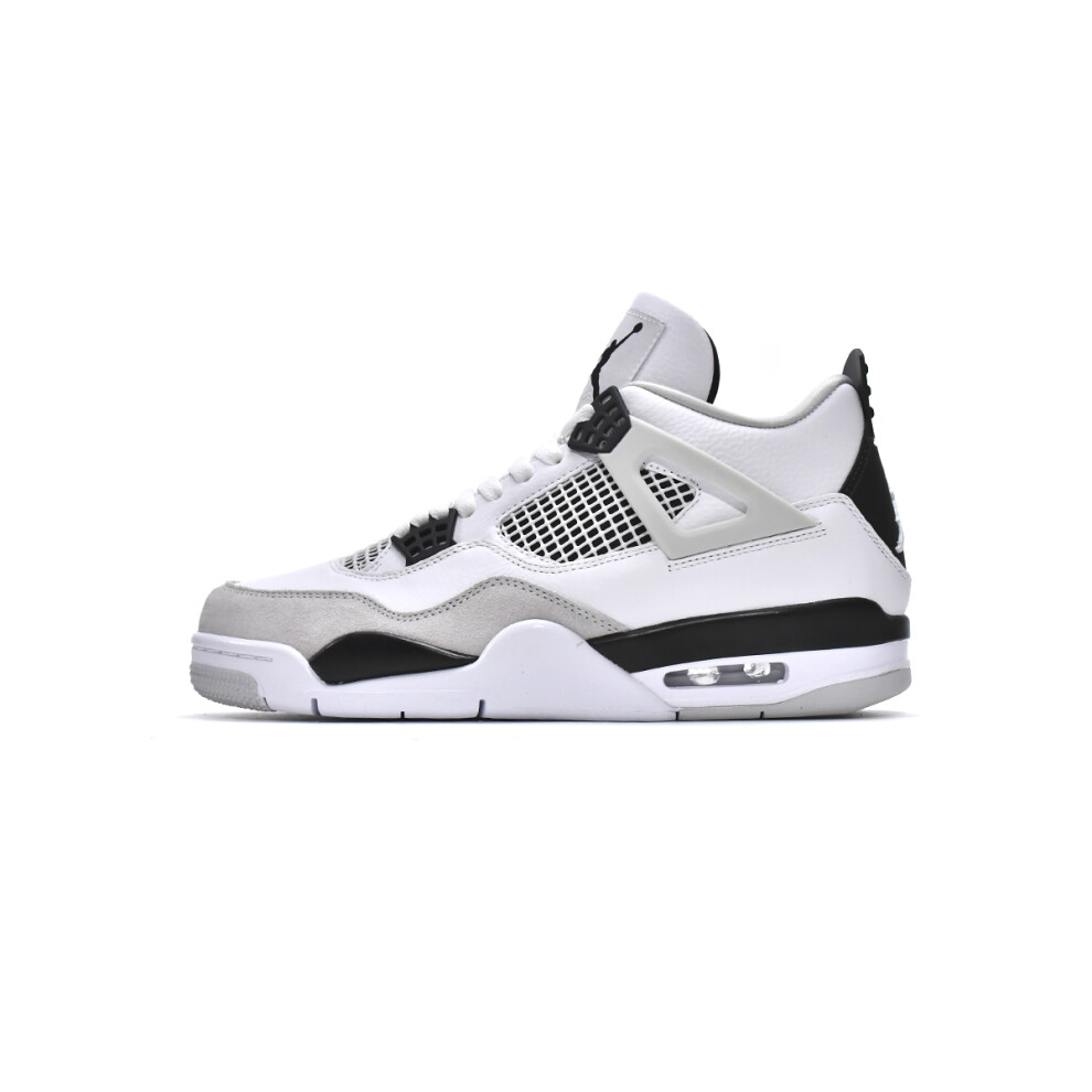 (EUR SIZE 37.5) Air Jordan 4 Retro Military Black Shoes Size 36-47