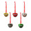 (Gold) 5Pcs Bell Ornament Christmas Tree Garland Decor 1