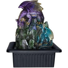Dragon Lair Fountain Beautifully Crafted With LED Lights