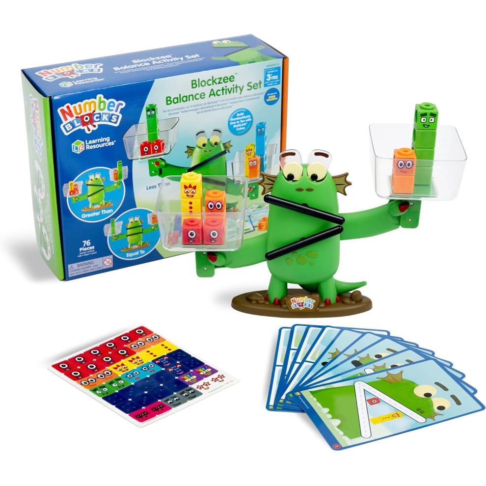 Character Options Learning Resources Numberblocks Blockzee Balance Activity Set