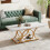 Tribesigns Tribesigns Rectangle Coffee Table, 120 cm Modern Coffee Tables 4