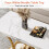 Tribesigns Tribesigns Rectangle Coffee Table, 120 cm Modern Coffee Tables 10