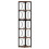 Tribesigns Tribesigns 67 inch Tall Corner Shelf, 6 Tier Rustic Corner Bookshelf 2