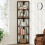 Tribesigns Tribesigns 67 inch Tall Corner Shelf, 6 Tier Rustic Corner Bookshelf 1