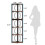 Tribesigns Tribesigns 67 inch Tall Corner Shelf, 6 Tier Rustic Corner Bookshelf 8
