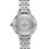 Armani ARMANI AR11157 WOMEN'S WATCH SILVER ROSE GOLD STRAP WHITE DIAL 6
