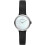 Armani ARMANI MINI AR11159 WOMEN'S WATCH BLACK STRAP WHITE DIAL SILVER CASE 2