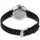 Armani ARMANI MINI AR11159 WOMEN'S WATCH BLACK STRAP WHITE DIAL SILVER CASE 6